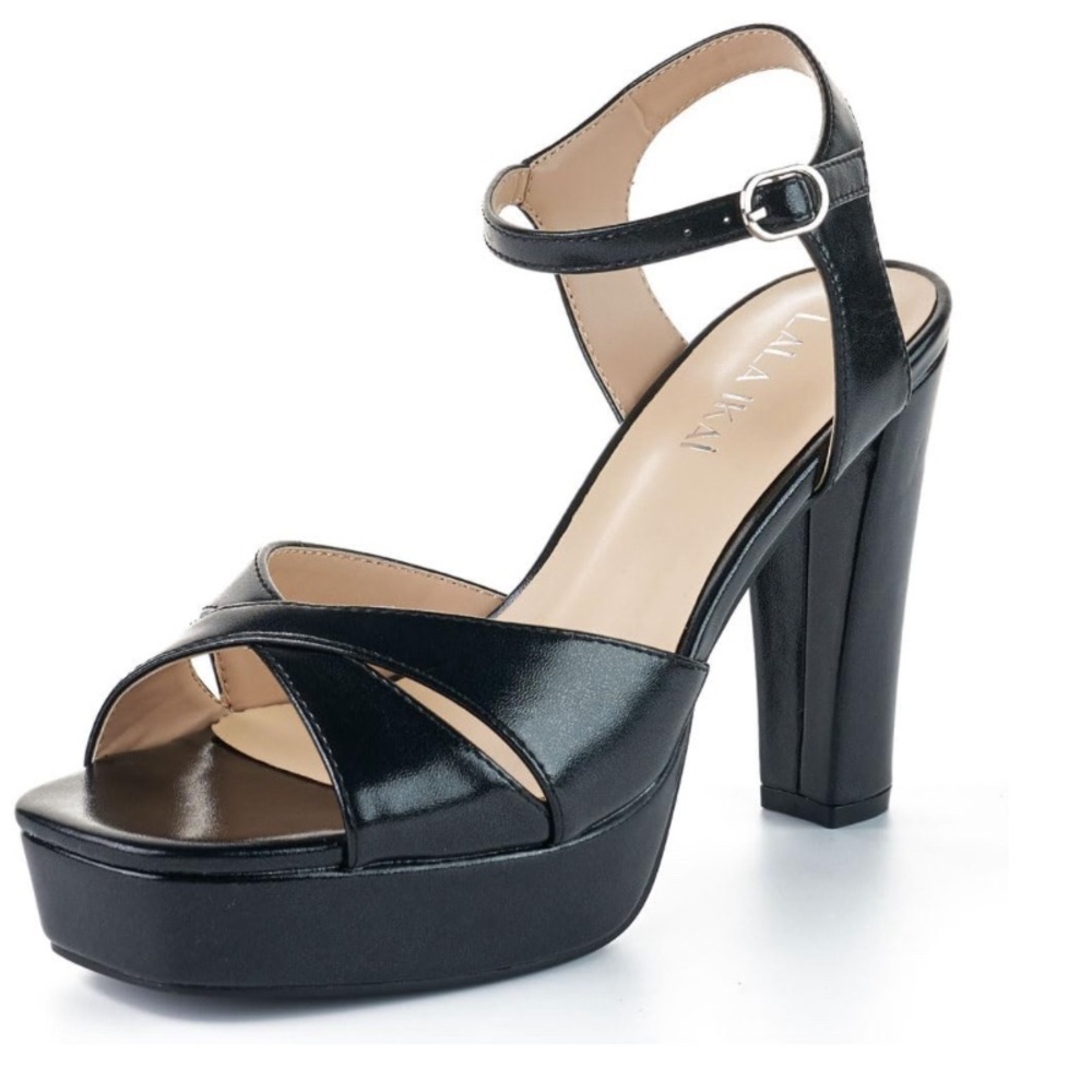 Black Platform Sandals
